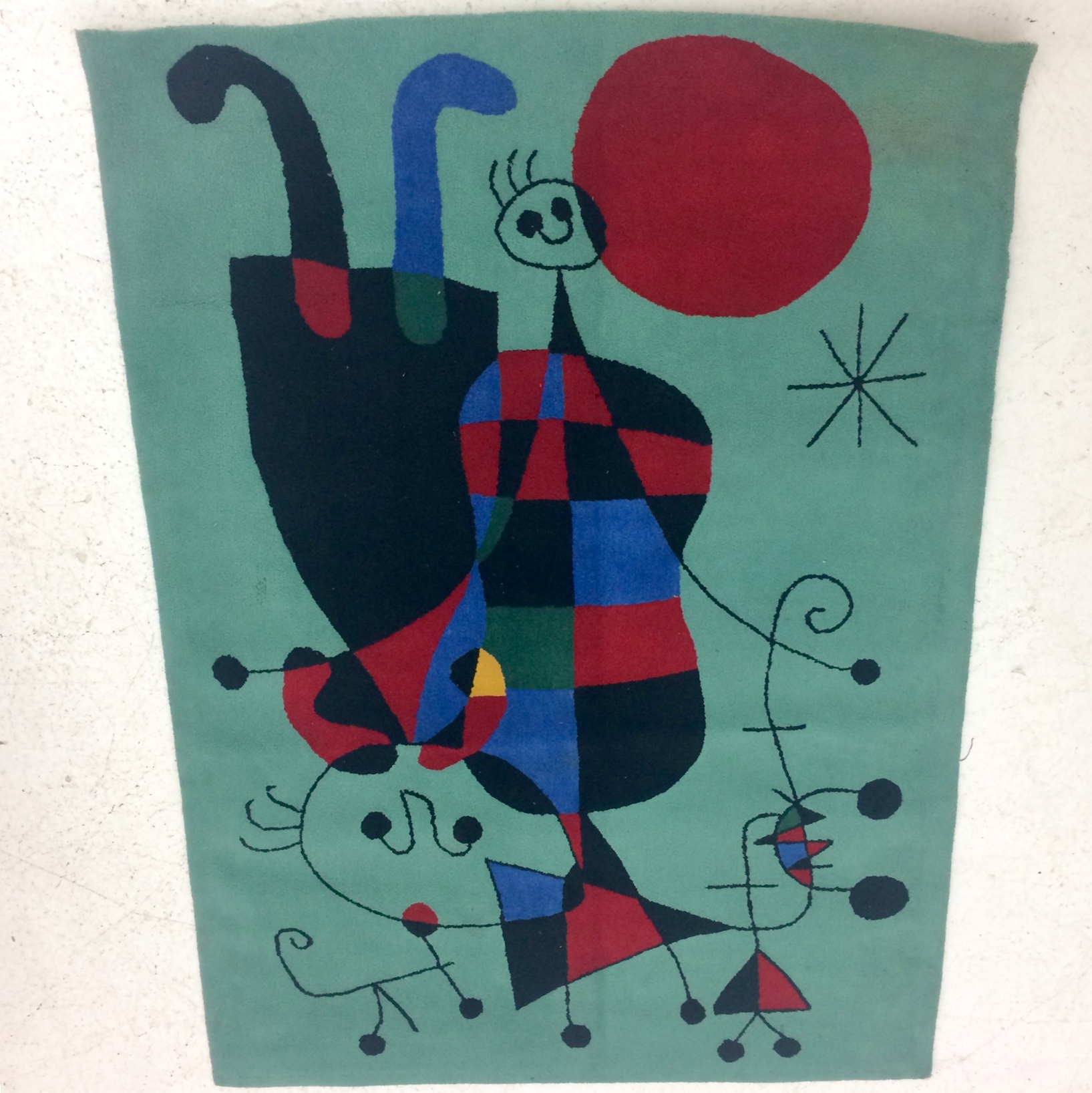 Joan Mirò tappeto Carpet 270x170 Joan Mirò tappeto Carpet 270x170