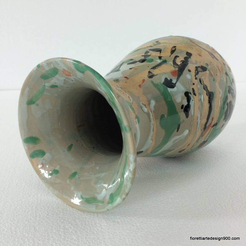 vaso ceramica MGA Torido Mazzotti anni 50