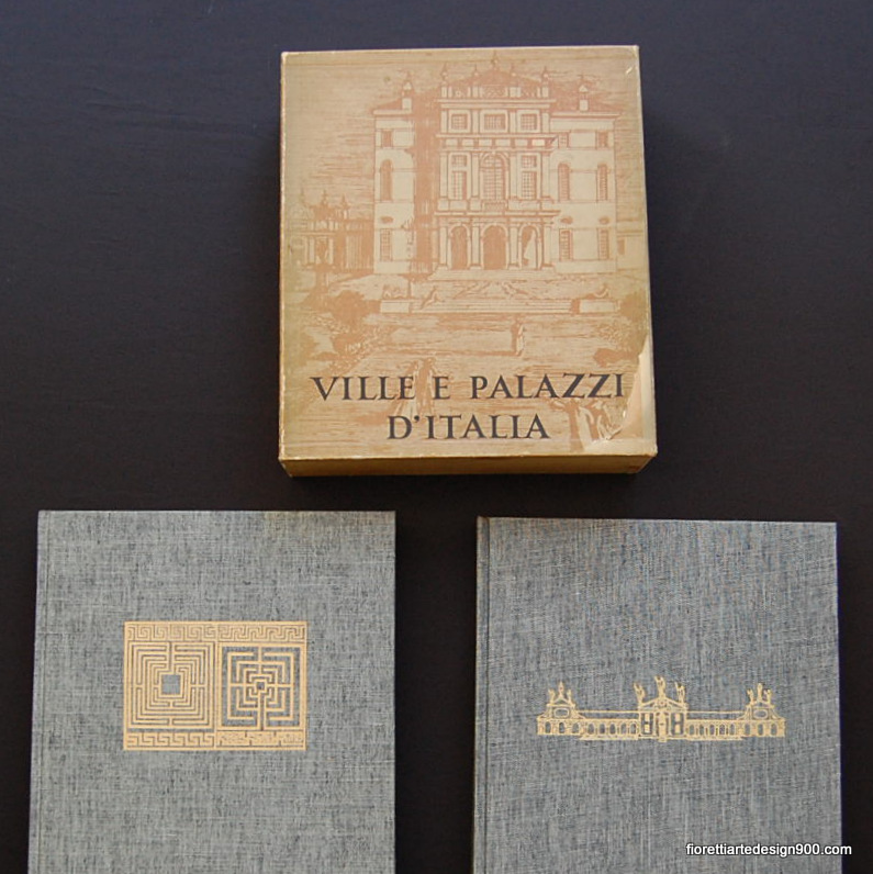 ville e palazzi d' Italia-giardini d'Italia - Garzanti Milano 1959-1961