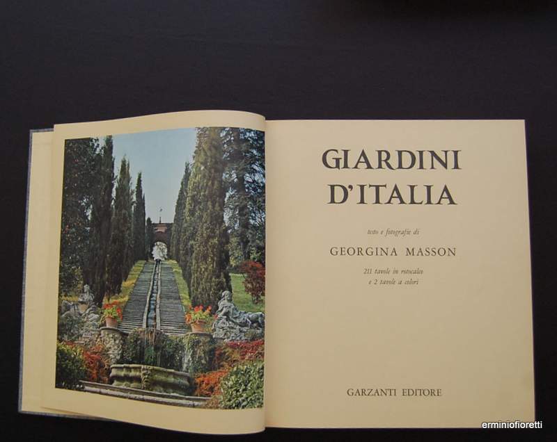 ville e palazzi d' Italia-giardini d'Italia - Garzanti Milano 1959-1961 - Clicca l'immagine per chiudere