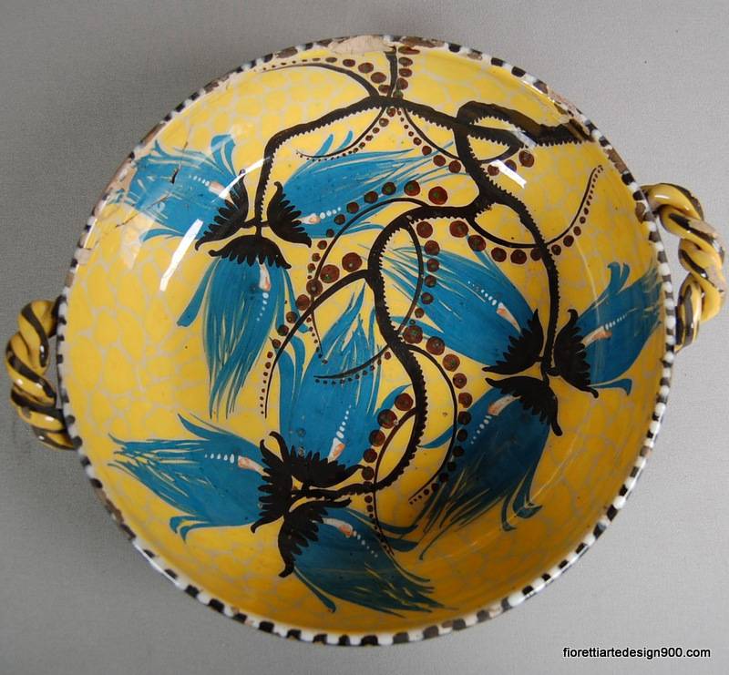 Ceramica Albisola Casa dell'arte Ivos Pacetti maiolica - Clicca l'immagine per chiudere