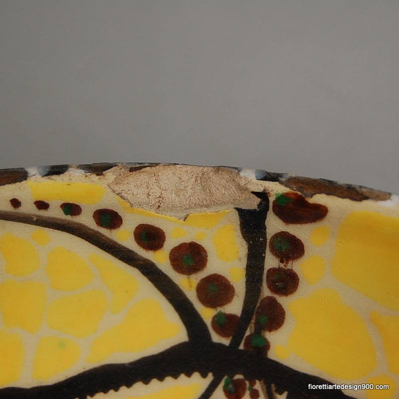 Ceramica Albisola Casa dell'arte Ivos Pacetti maiolica - Clicca l'immagine per chiudere