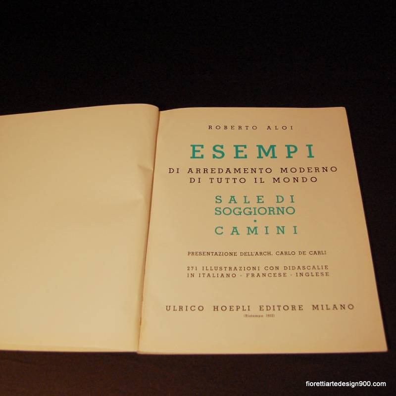 Aloi Esempi di arredamento - Sale di soggiorno Camini - Hoepli - Clicca l'immagine per chiudere