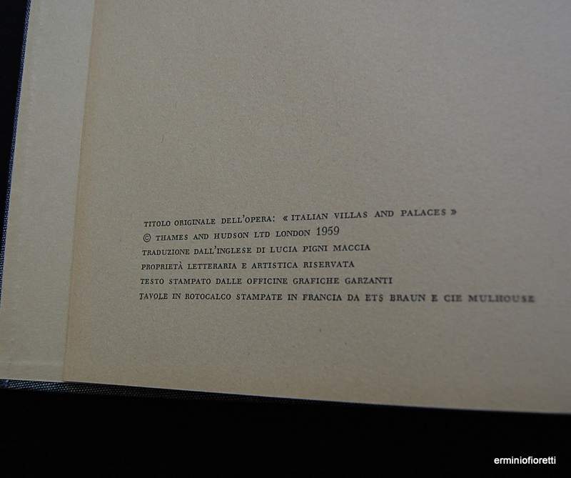 ville e palazzi d' Italia-giardini d'Italia - Garzanti Milano 1959-1961 - Clicca l'immagine per chiudere