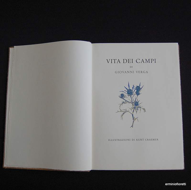 Vita dei Campi - di Giovanni Verga - Valdonega 1959 - Clicca l'immagine per chiudere