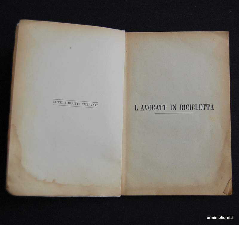 L' Avocatt in bicicletta - di Gianni Brera - Gazzetta dello sport 1952 - Clicca l'immagine per chiudere